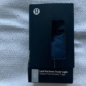 Lululemon lock em down xL trunks in box